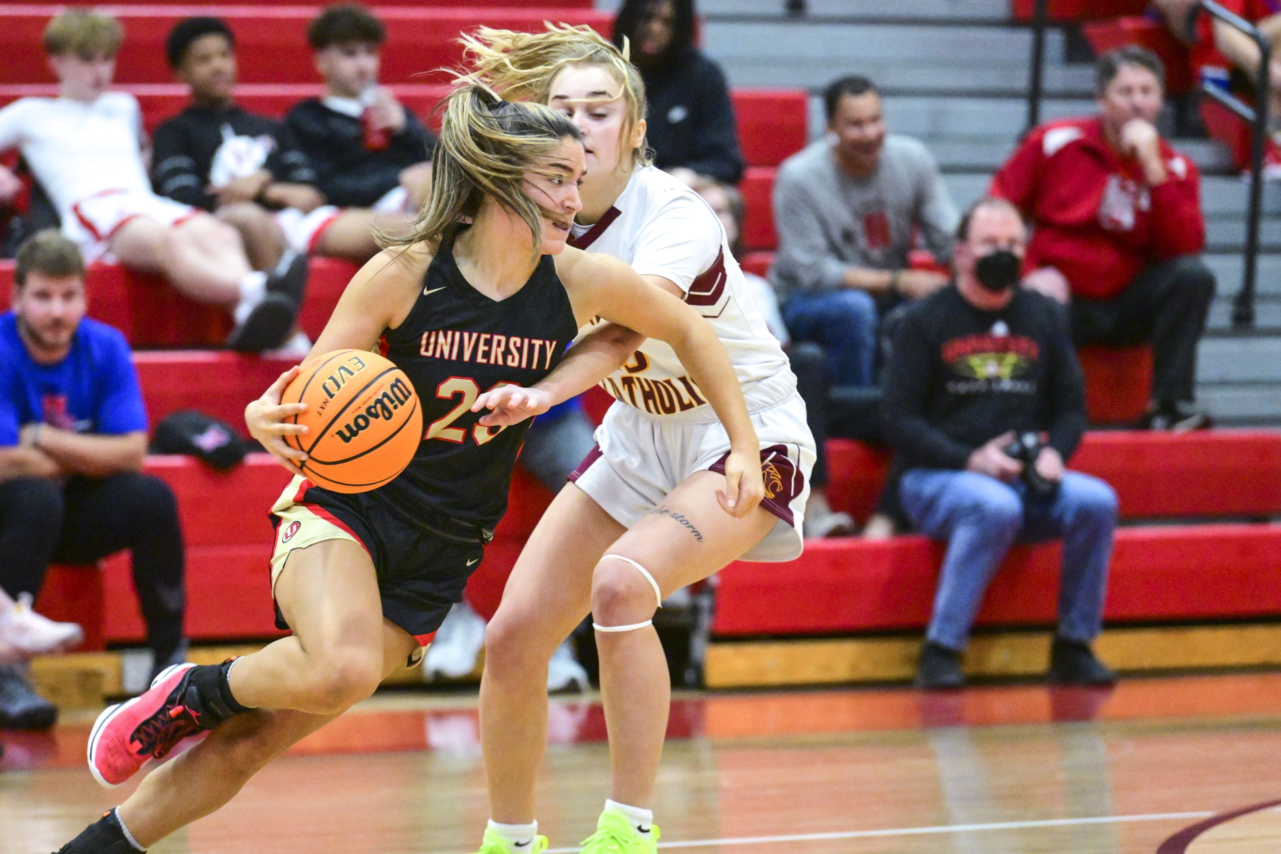 University girls host rival Morgantown for holiday matchup